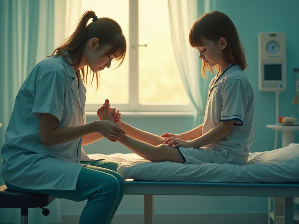 Bé gái 8 tuổi được cứu chân sau phẫu thuật phức tạp loại bỏ khối u xương