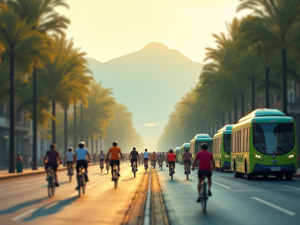 Bogotá giảm 24% ô nhiễm không khí nhờ 560 km đường xe đạp và 1.400 xe buýt điện