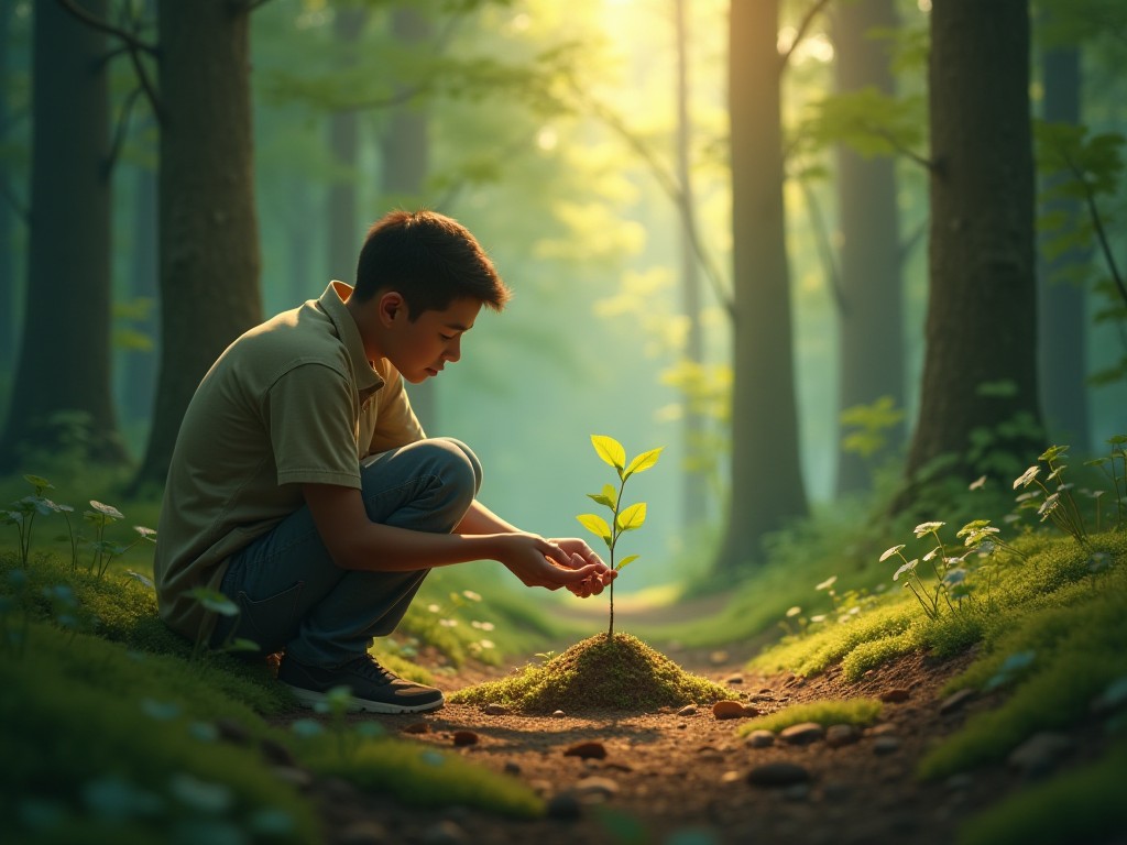 Cây Dẻ Mỹ Quay Trở Lại: Từ Tro Tàn Đến Hy Vọng Xanh