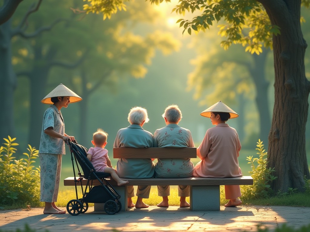 Những điểm chăm sóc ban ngày cho người cao tuổi sẽ xuất hiện tại nhà văn hóa và tổ dân phố