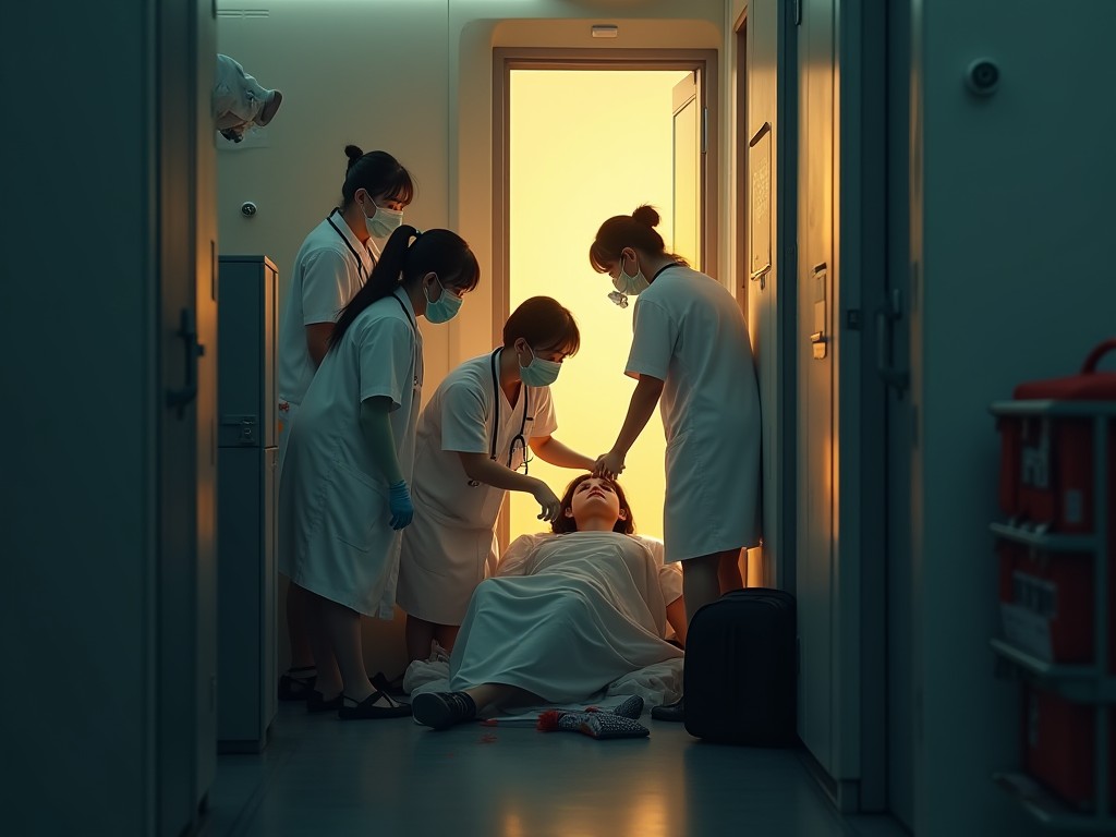 Những bác sĩ tốt bụng: Câu chuyện cứu sống trên độ cao 10.000 mét