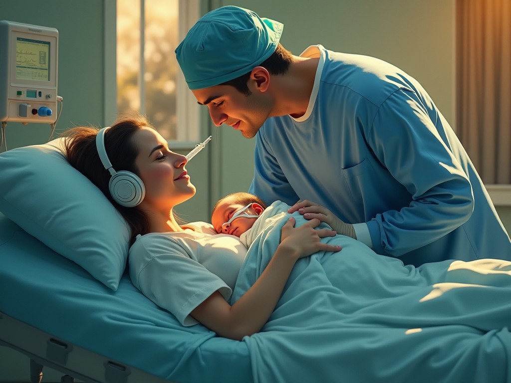 Từ ca phẫu thuật tim thai kỳ diệu đến tiếng khóc đầu đời của bé trai